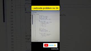 Find first and last position of element in sorted array | Leetcode problem solving #leetcode #java
