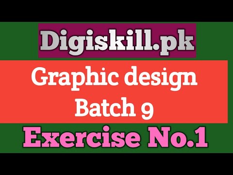Graphic Design Exercise No.1 || Digiskill Batch 9
