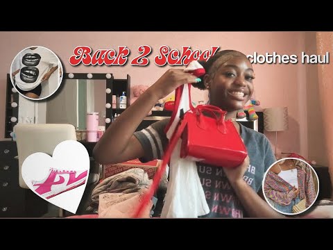 BACK 2 SCHOOL HAUL ( clothes edition ) | SHEIN , target , vans , nike , etc