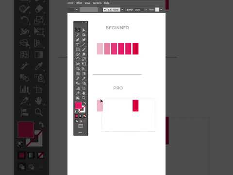 Beginner vs pro adobe illustrator tutorial,  #logo #art #adobeillustrator