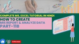 MS Excel - MisReport | Data Analysis Project | P-11B  | How to Create MIS Report, Sumif,Sumifs,Sum