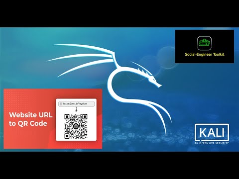 URL Convert To QR Code Using Kali Linux Social Engineering Tool