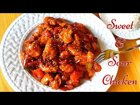 Sweet and Sour Chicken BETTER THAN TAKEOUT!