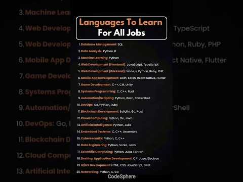 Skills to learn in 2025 #computerscience #students #softwareengineer #skills #trending #codesphere