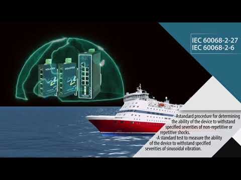 DNV GL Marine Certified Ethernet Switch Volktek, Supplied in India by SUNDAR TECHNO SOLUTIONS