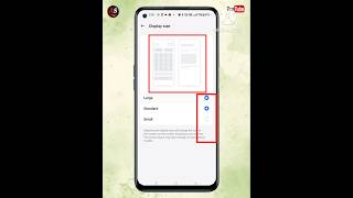 How to change poco phone display app size | Change Display App Size #shorts