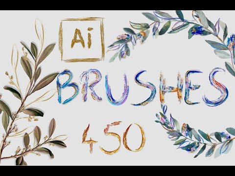 Get 451 Art Brushes for Adobe Illustrator