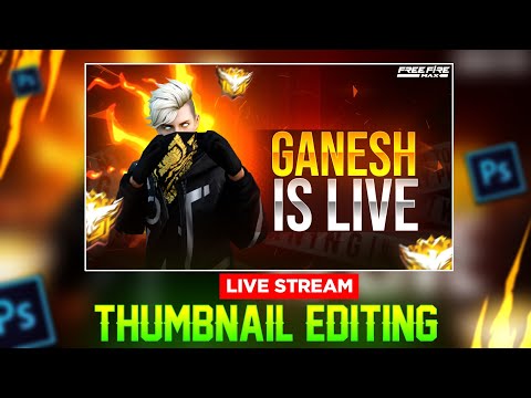 LIVE STREAM THUMBNAIL TUTORIAL AND EDITING ON 📱 MOBILE || FF LIVE THUMBNAIL| FF THUMBNAIL|| PSCC2019