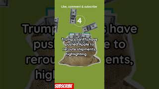 Apple Dodging China Tariffs? Here's How! 🇨🇳💸➡️🇮🇳 #shorts #apple