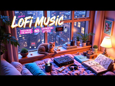 Lofi Music for Relaxation and Study ✔️ Lofi City Lights ✔️