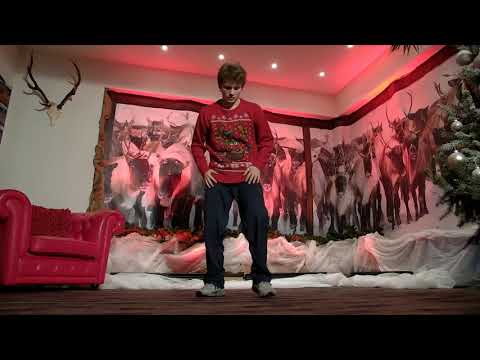 Zou Kerstman Harry kunnen break dancen