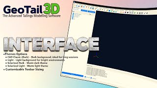 GeoTail3D INTERFACE - The Tailings Deposition and Planning Software