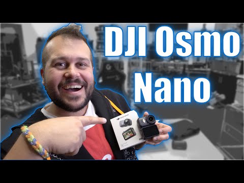DJI Osmo Nano – Rozbalení a první dojmy vs jiné kamery - Česky