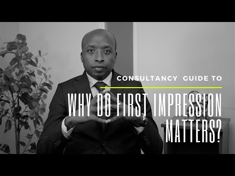 Importance Of First Impression In Consultancy