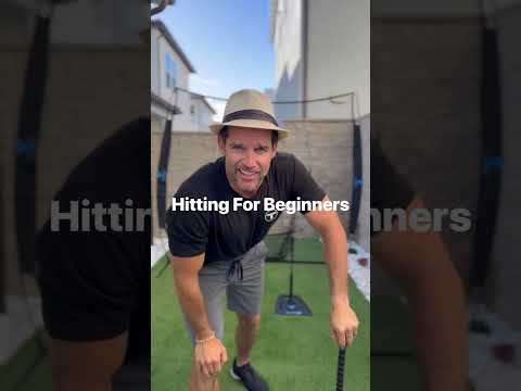 How to Hit a Baseball or Tee Ball with Coach Ballgame and the Tanner Jr. Tee Ball Tee