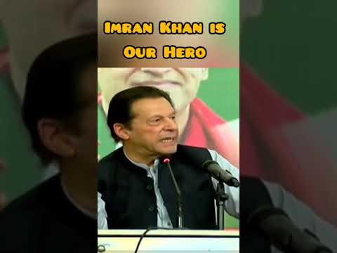 Imran Khan is our hero short video #shorts #imrankhanshorts #ptitigers #امپورٹڈ_حکومت_نامنظور