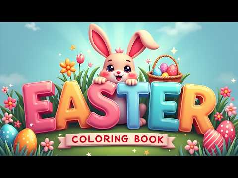 Create a Cute Easter Coloring Book with Artistly (Step-by-Step Tutorial)