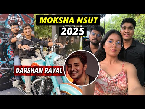 MOKSHA ❤ 2025 - NSUT College Fest DAY 2 ⋮ Darshan Raval Live Concert 🧿😎