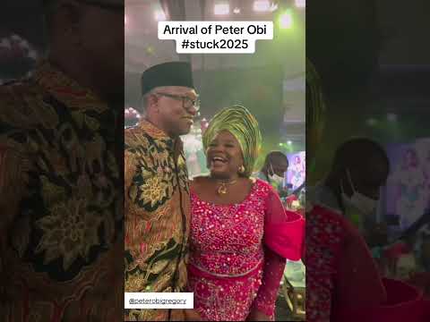 Peter Obi live at Eko hotel #weddingceremony #isiagu #peterobi #igbonews #nigerianwedding #blissful