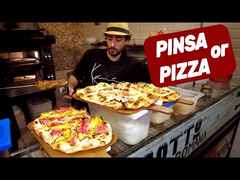 PINSA OR PIZZA??? BEST Roman Style PIZZA Experience - SOTTO Pinsa Romana in Valletta
