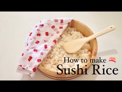 How to Make Basic Sushi Rice / Japanese Recipe