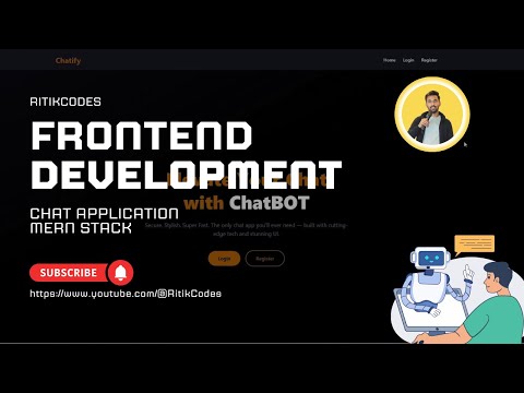 Build Chat App Frontend with React & Socket.io | MERN Stack + AI Features (Chatify UI)