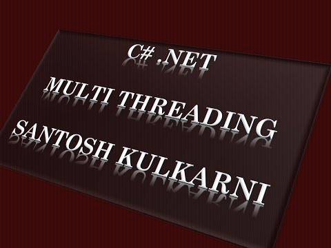 C# Multi Threading Session 4 (Exception handling)