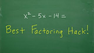 Best FACTORING Hack EVER!