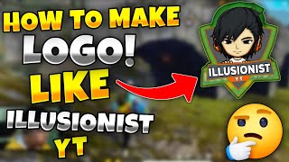 Make a logo Like Illusionist yt | illusionist yt channel logo making mobile