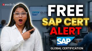 SAP Is Giving FREE Certifications in 2025 — Don’t Miss This Golden Chance! | ZaranTech