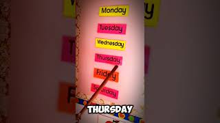 Everyone knows this👆. #earlyliteracy #viral #readingforkids #learntoread  #trending #Days #english