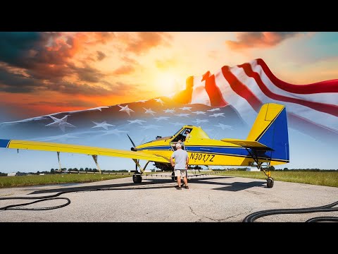 Grass Landings, River Flying & Crop Dusters | Memorial Day Kitfox Adventure 🇺🇸
