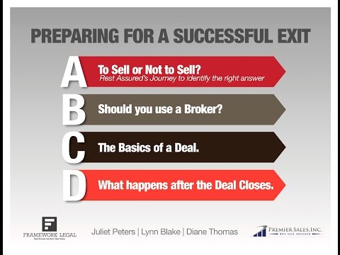 Preparing For A Successful Exit