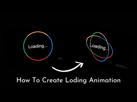 How To Create Loading Animation Using HTML & CSS