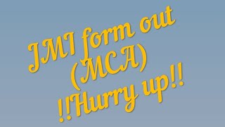 #Shorts JMI (MCA) application form out...