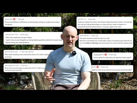 Answering Your Study Technique Questions