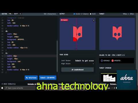 Learn css by practicing | css battle challenge  41 fox head