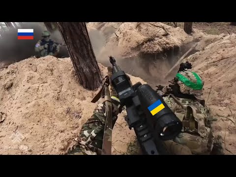 Horrible GoPro Moment! Ukrainian Army destroy 1690 Russian Troops In Today's Combat clashes