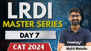 LRDI CAT | Master Series | Day 7 | Arrangement | CAT Exam | CAT Preparation | #coachifycat