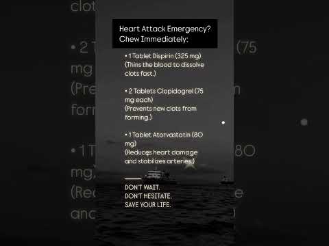 #HeartAttack #EmergencyCare #SaveLives #HealthAwareness #FirstAid #HeartHealth #medical #shorts #tip