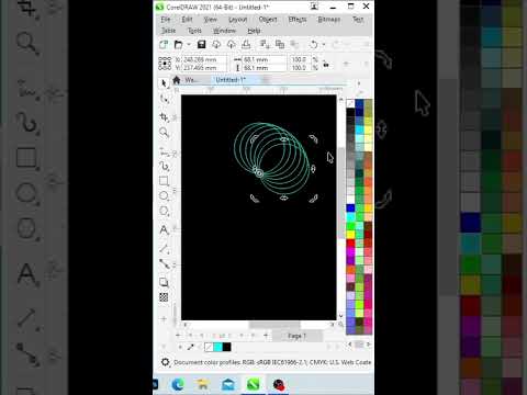 3D beautiful Design #Coreldraw2021 #shortsfeed #coreldraw #shorts #shortvideo #short #viral #video