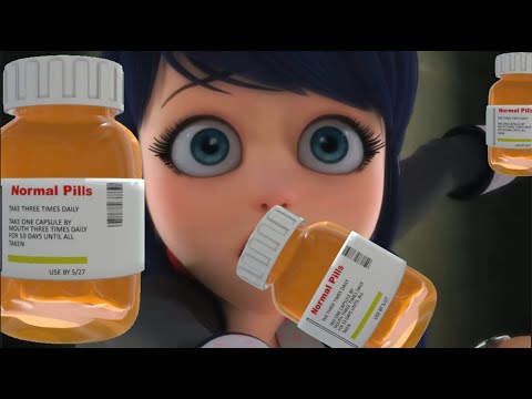 marinette forgot to take her normal pills😔