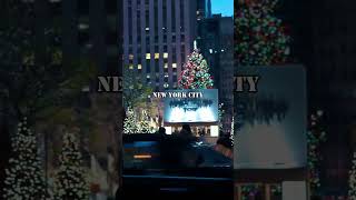 New York City Winter Season Christmas Lights 🎄🗽 | A Magical Holiday Night