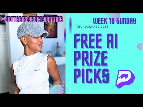 PrizePicks | FREE AI PICKS WEEK 18 NFL 1/7/24