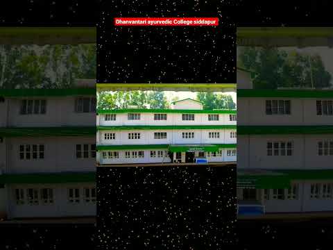 dhanvantari ayurvedic College siddapur #bamskarnakatak #bams