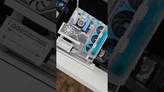 White Beast Gaming PC Build 💻 #pcbuild #gamingpcbuild #techshorts #techvideos #techvlogs #techworld