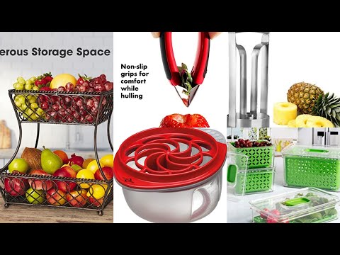Amazon Fruit storage & cutting gadgets, Smart Tools, Organizers, Utensils