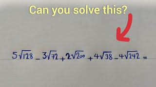 Can you solve this?|Mathematics #math #matholympiadquestion #mathematics