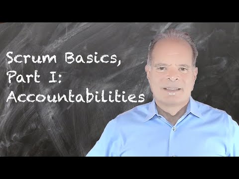 014 Scrum Framework Basics Part I The Three Accountabilities