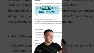 This bug could crash your Instagram app #bugbounty #bugbountytips #bugbountyhunter